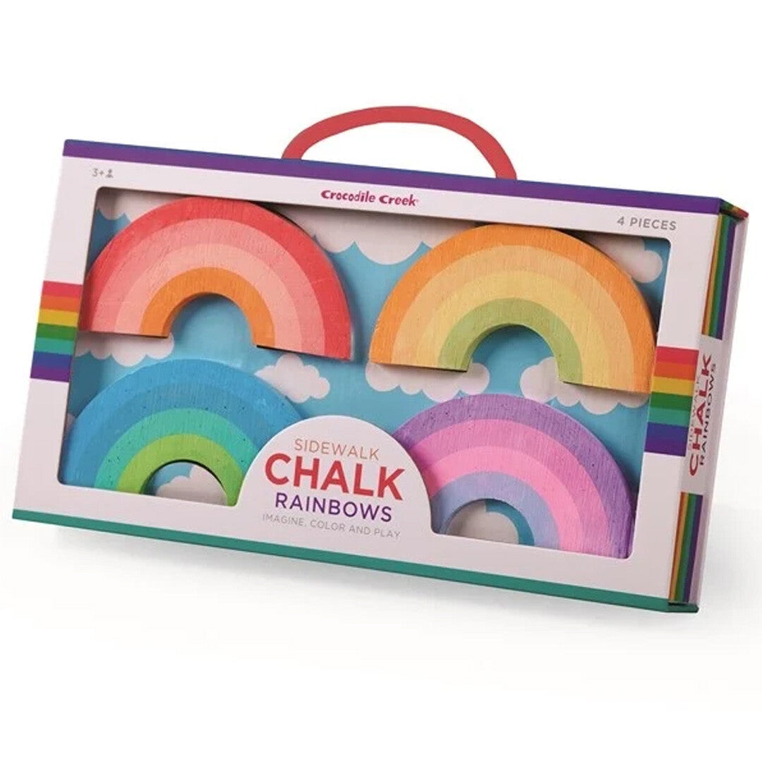 crocodile creek stoepkrijt regenboog - 4st | CC75102 | 0