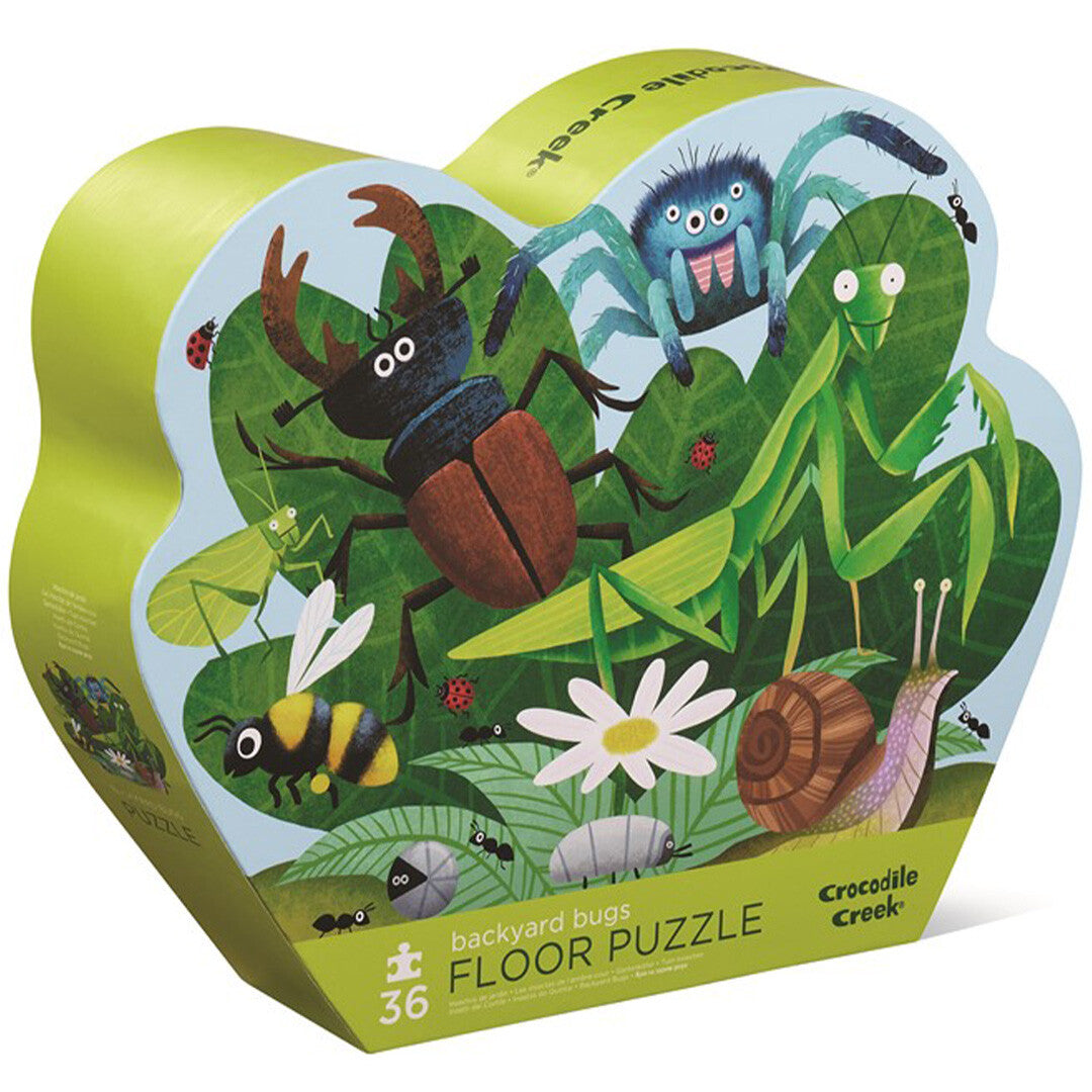 crocodile creek vloerpuzzel insecten - 36st   | CC40783 | 0