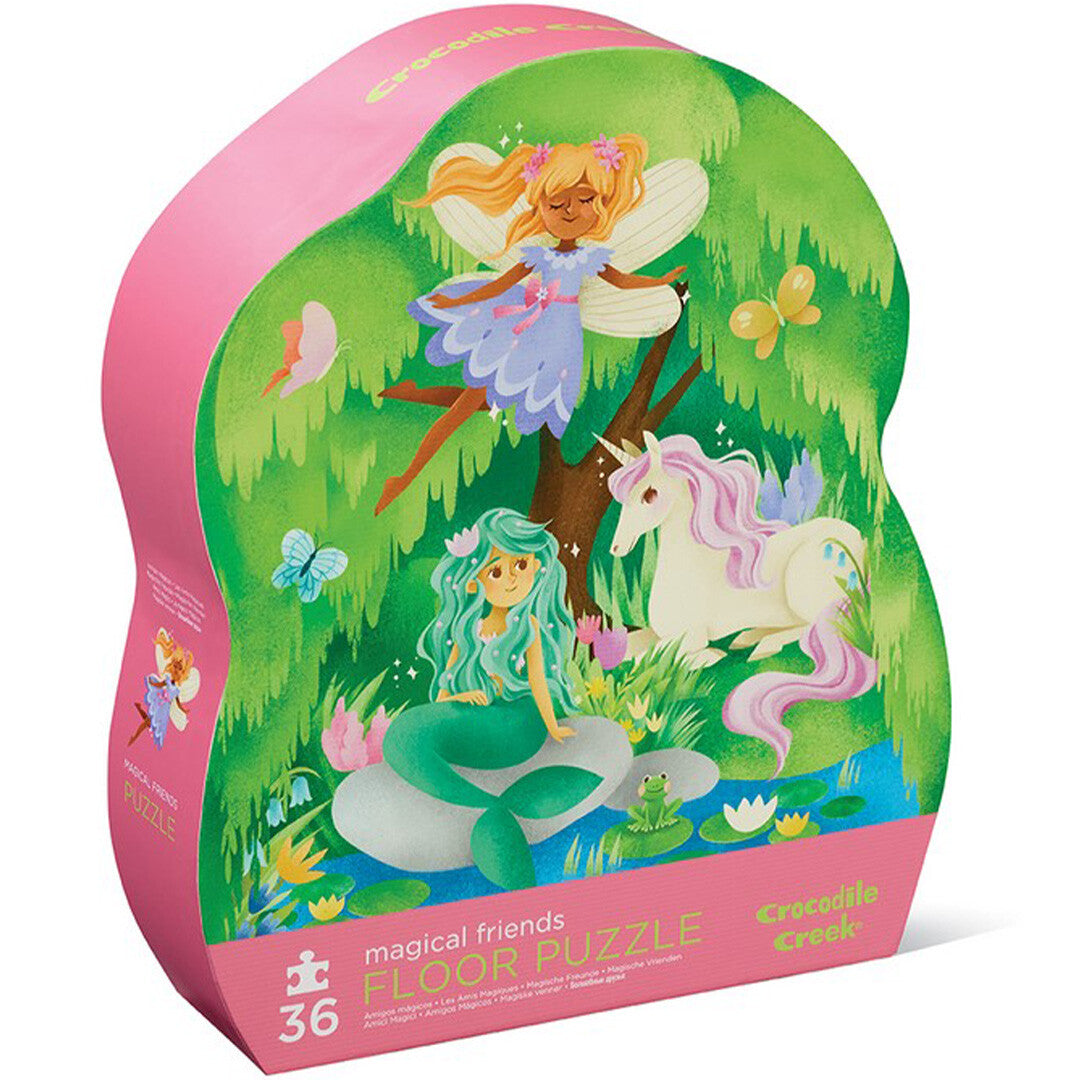 crocodile creek vloerpuzzel magische vriendjes - 36st | CC40788 | 0