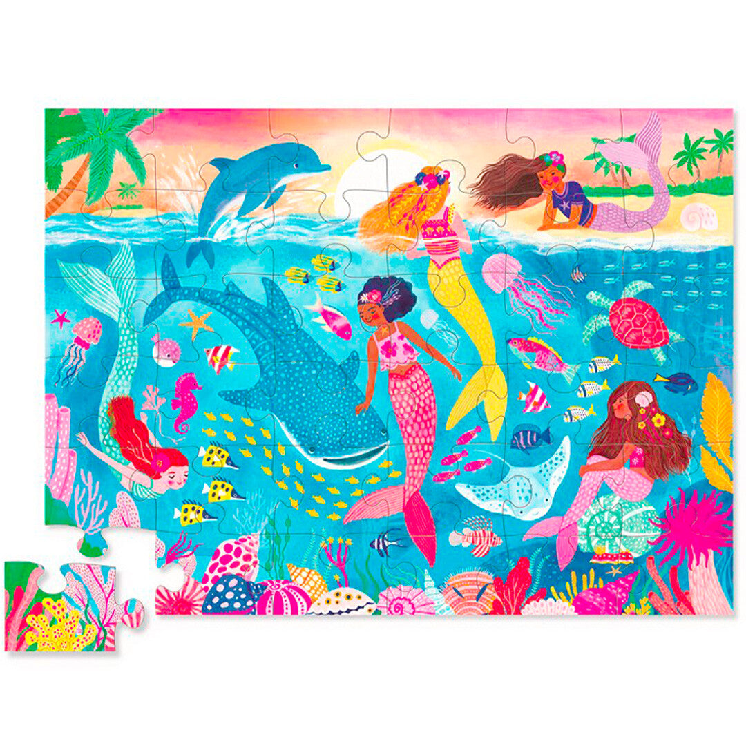 crocodile creek vloerpuzzel zeemeermin dromen - 36st | CC40794 | 1