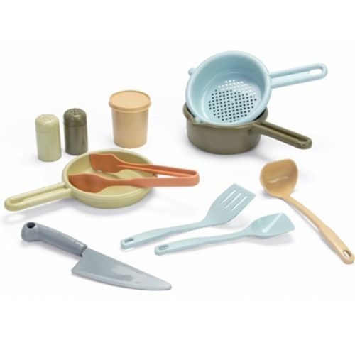 dantoy bio-toys keukengerei - 12-delig | 5601 | 0