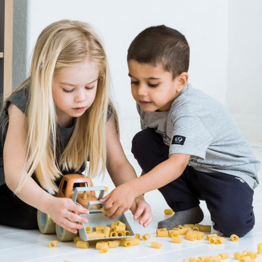 dantoy bio-toys tractor blauw | DY5630 | 1