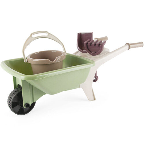 dantoy green garden kruiwagen met tuingereedschap - 4-delig | 4723 | 0