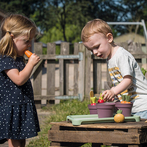 dantoy green garden kweekkas - 18-delig  | DY4725 | 3