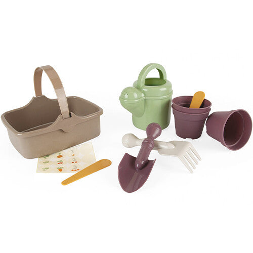dantoy green garden mand met tuinierset - 11-delig | 4716 | 0