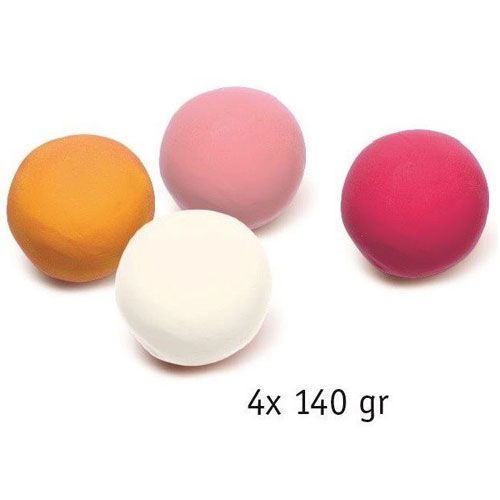 djeco 4 potjes boetseerklei - sweet | DJ09026 | 1