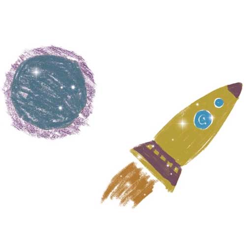 djeco 8 kleurpotloden - metallic | DJ09753 | 1