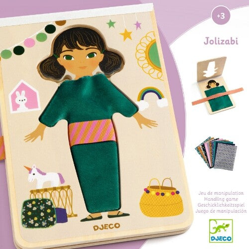 djeco aankleedpop jolizabi | DJ01668 | 0