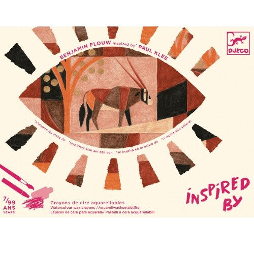 djeco aquarel abstracte dieren desert - paul klee | DJ09373 | 0