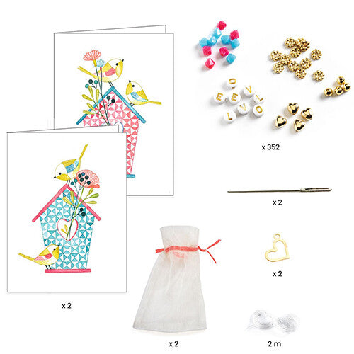 djeco armbandjes maken me & you - letter threading | DJ00012 | 1