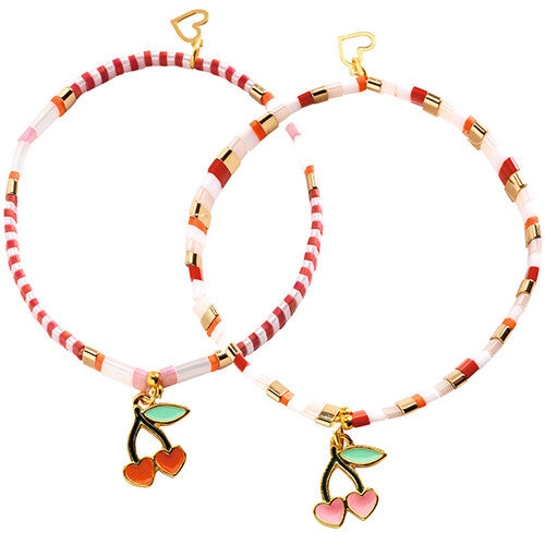 djeco armbandjes maken me & you - tila and cherries | DJ00017 | 1