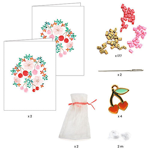 djeco armbandjes maken me & you - tila and cherries | DJ00017 | 2