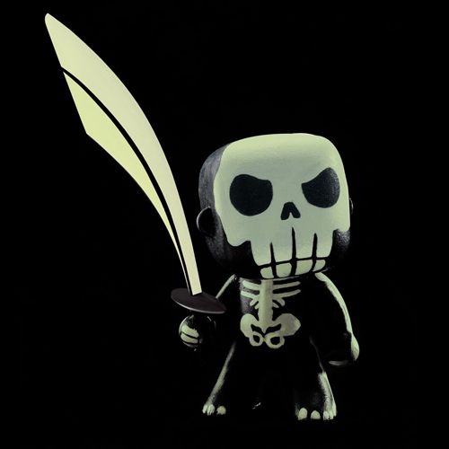 djeco arty toys - skully glow in the dark  | DJ06719 | 1