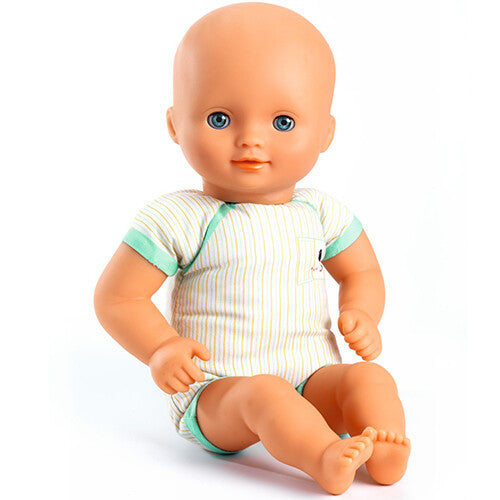 djeco babypop pomea - lilas rose - 32 cm | DJ07873 | 1