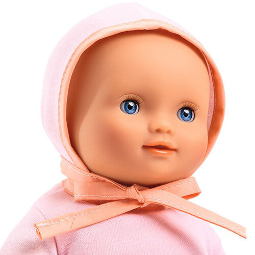 djeco babypop pomea - lilas rose - 32 cm | DJ07873 | 2