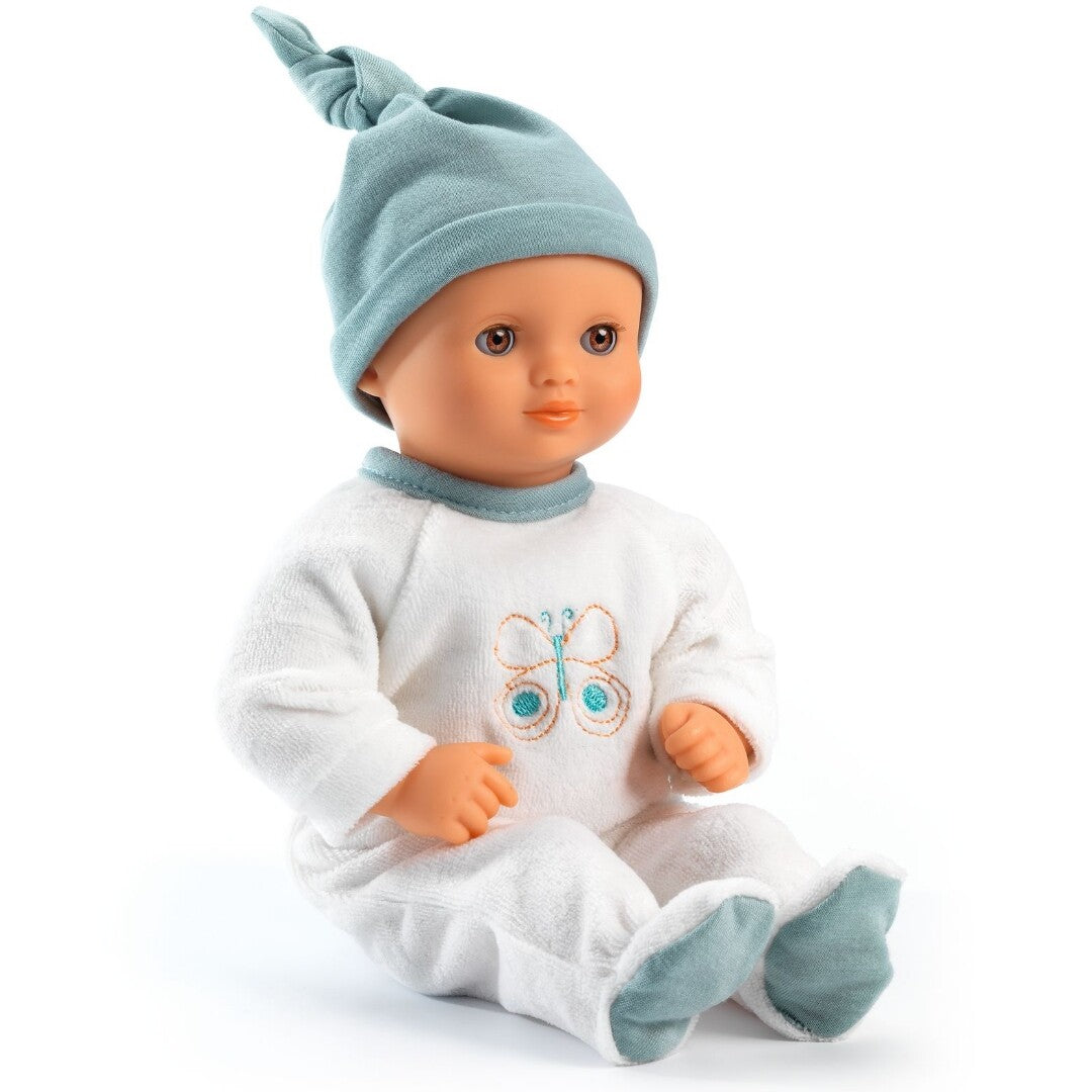 djeco babypop pomea - neige - 32 cm | DJ07878 | 0