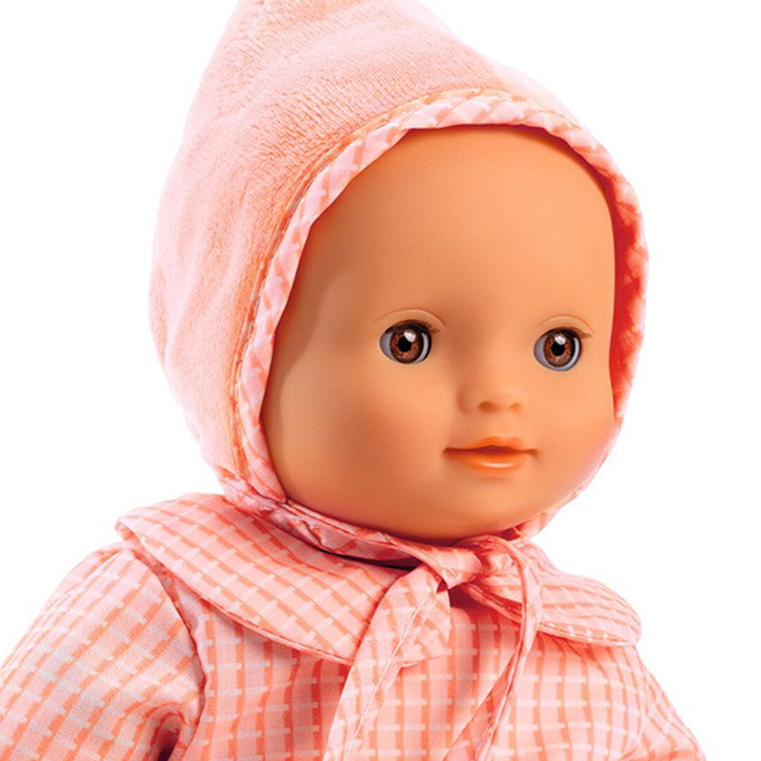 djeco babypop pomea - rose - 32 cm | DJ07731 | 1