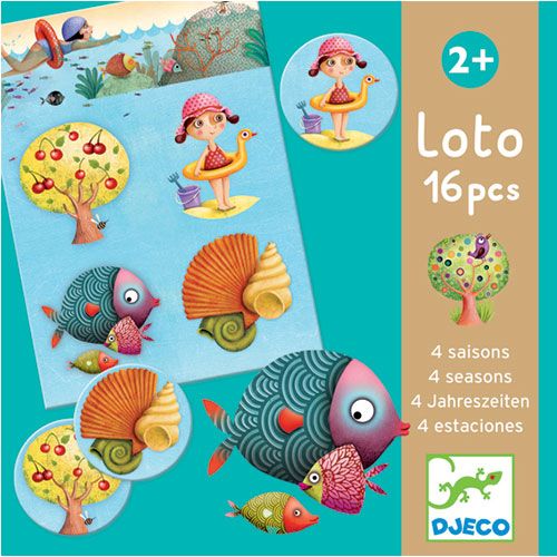 djeco bingo de vier seizoenen | DJ08123 | 0