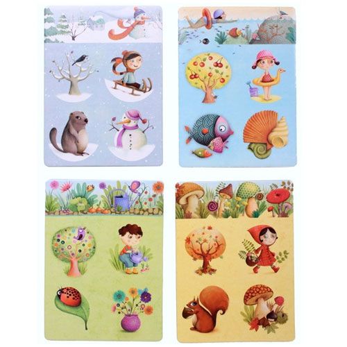 djeco bingo de vier seizoenen | DJ08123 | 1