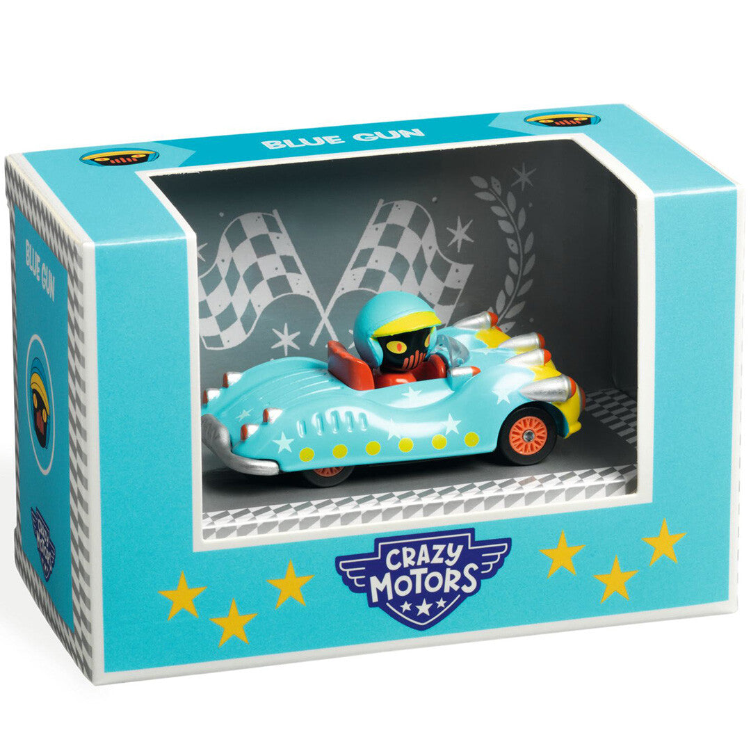 djeco crazy motors auto - blue gun | DJ05490 | 1