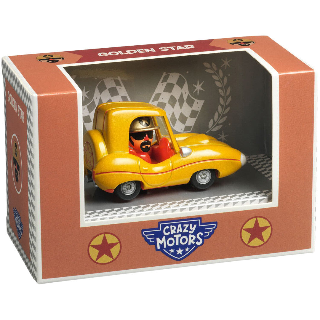 djeco crazy motors auto - golden star | DJ05475 | 1