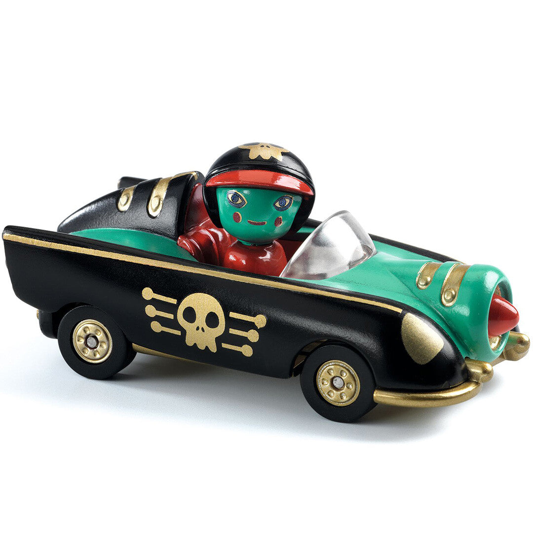 djeco crazy motors auto - pirate wheels | DJ05487 | 0
