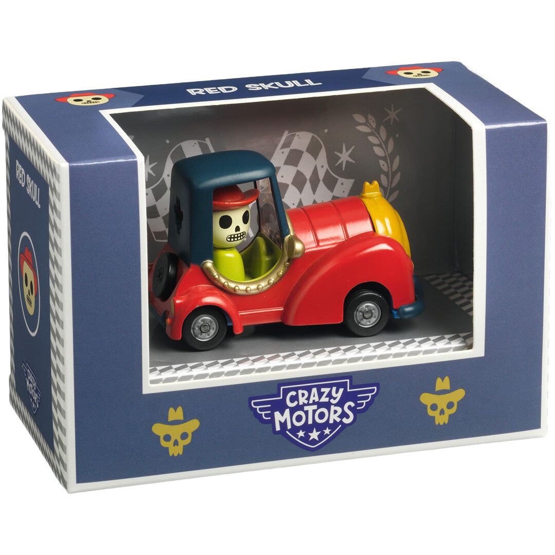 djeco crazy motors auto - red skull | DJ05470 | 1