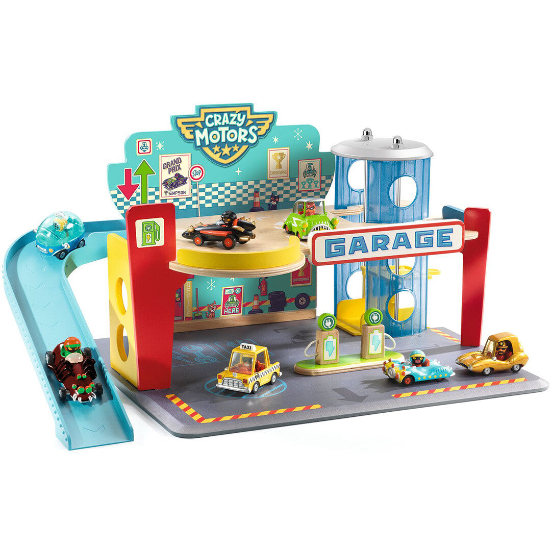 djeco crazy motors garage | DJ05495 | 0