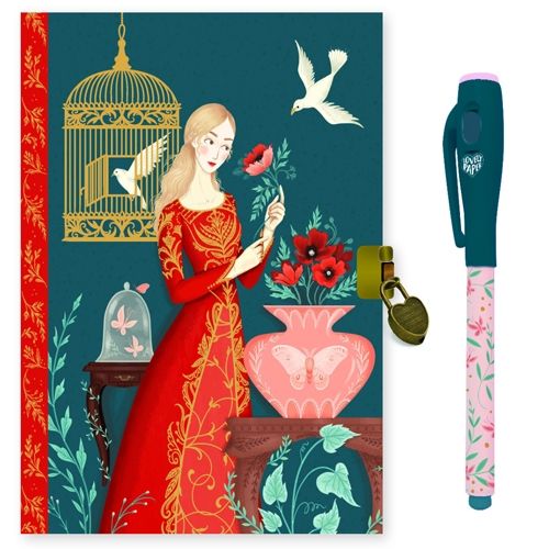 djeco dagboek magische pen - lisa | DD03615 | 0