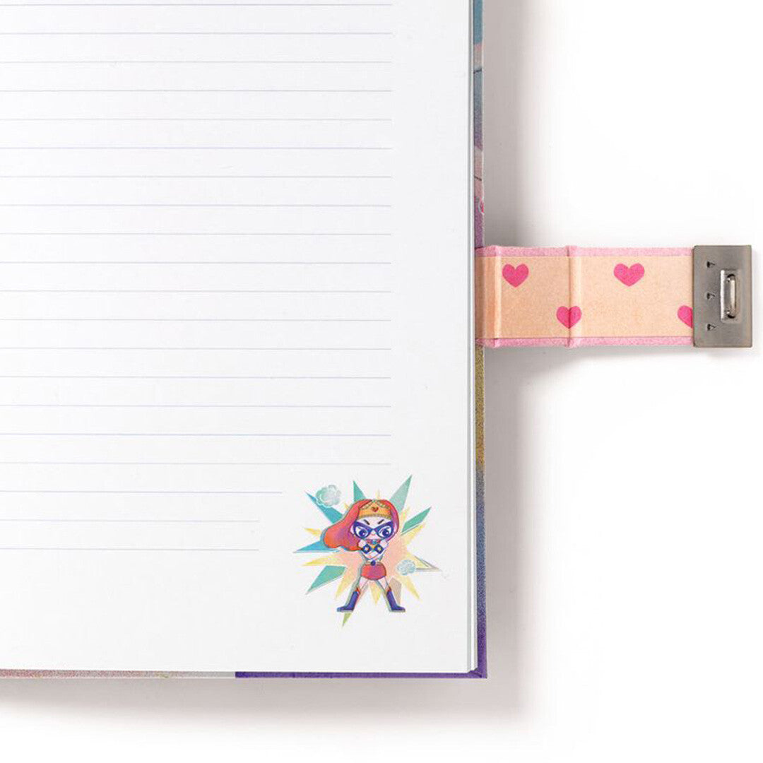 djeco dagboek met cijferslot - lam | DD03619 | 2