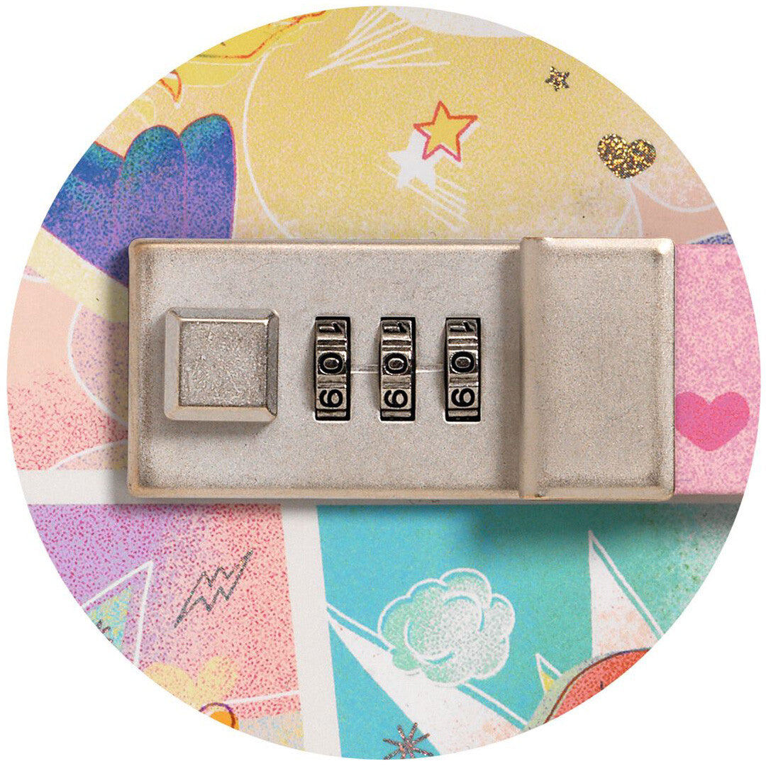 djeco dagboek met cijferslot - lam | DD03619 | 3