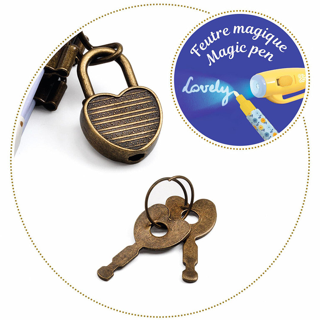 djeco dagboek met magische pen - kendra | DD03624 | 2