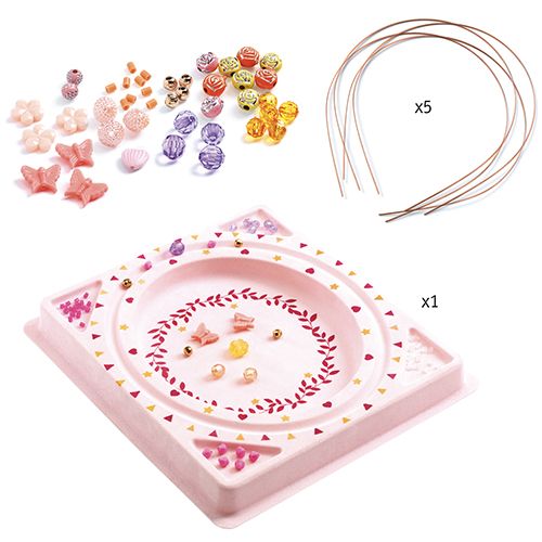 djeco diadeemkronen maken met rijgbord | DJ09837 | 3