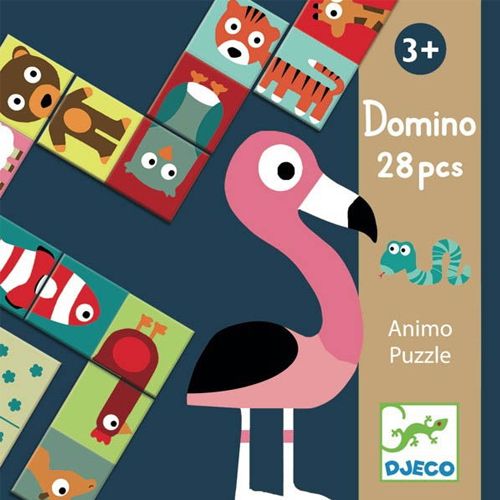 djeco domino dieren | DJ08165 | 0