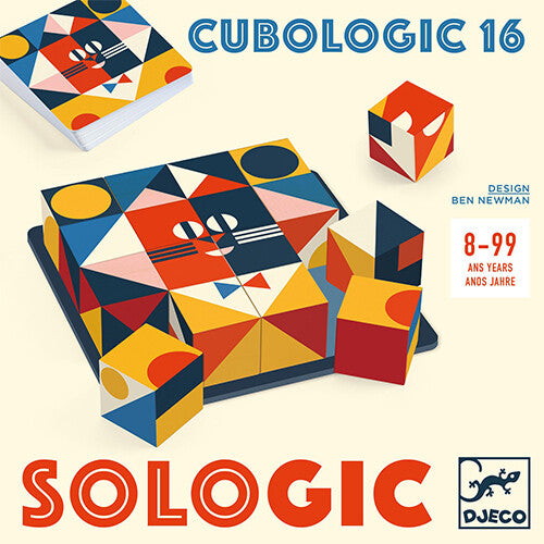 djeco geduldspel sologic - cubologic 16 | DJ08576 | 0