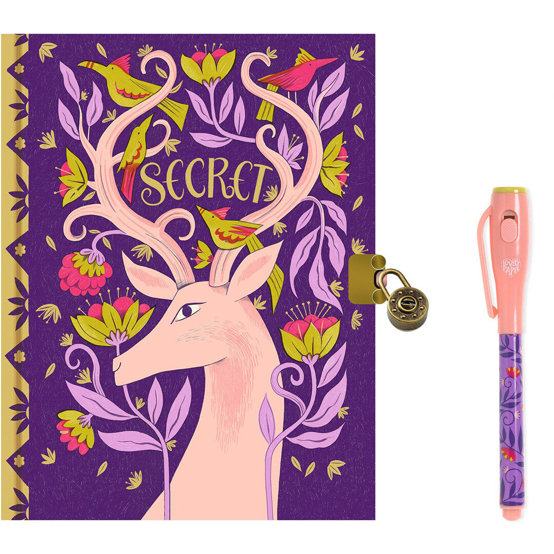 djeco geheim dagboek magische pen - melissa | DD03617 | 0