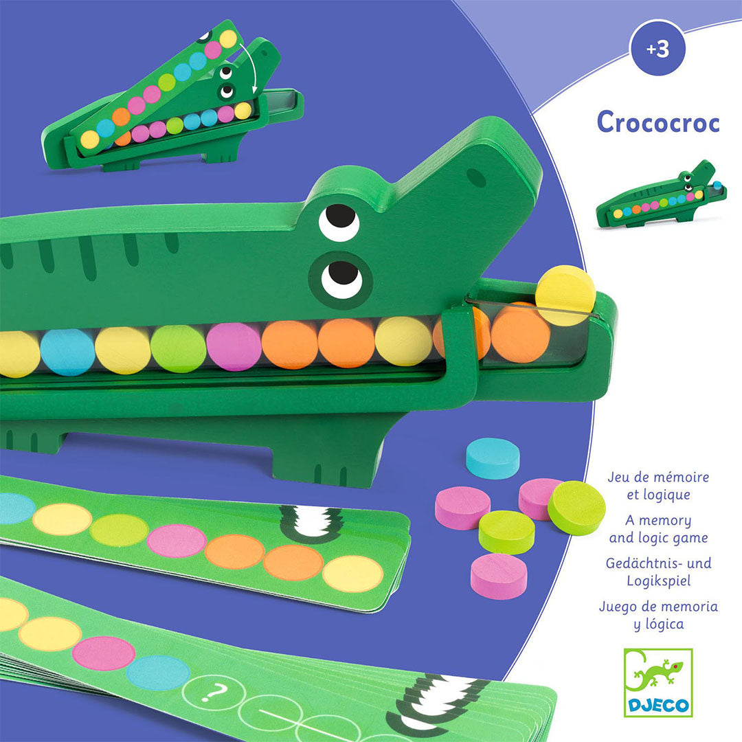 djeco geheugenspel crococroc | DJ01629 | 0