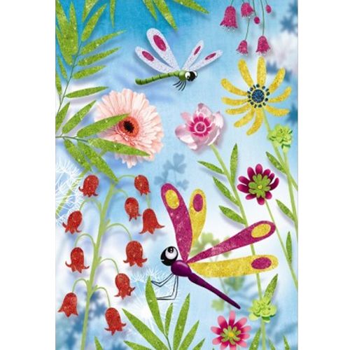 djeco glitterschilderijen vlinders en kleine beestjes | DJ09503 | 3