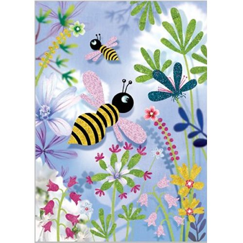 djeco glitterschilderijen vlinders en kleine beestjes | DJ09503 | 4