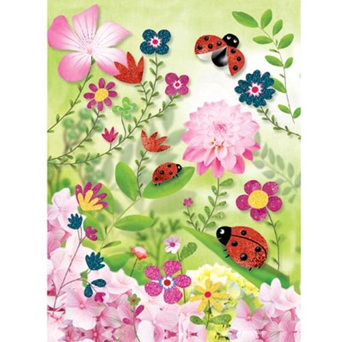 djeco glitterschilderijen vlinders en kleine beestjes | DJ09503 | 5