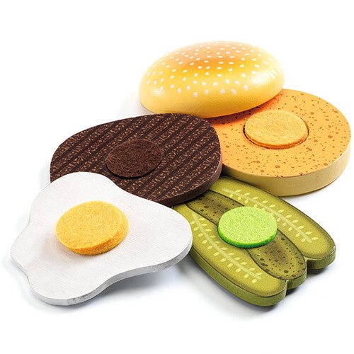 djeco hamburgerkraam van kelly en johnny | DJ05505 | 2