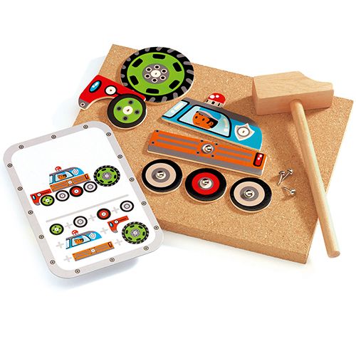 djeco hamertje tik voertuigen | DJ06641 | 5