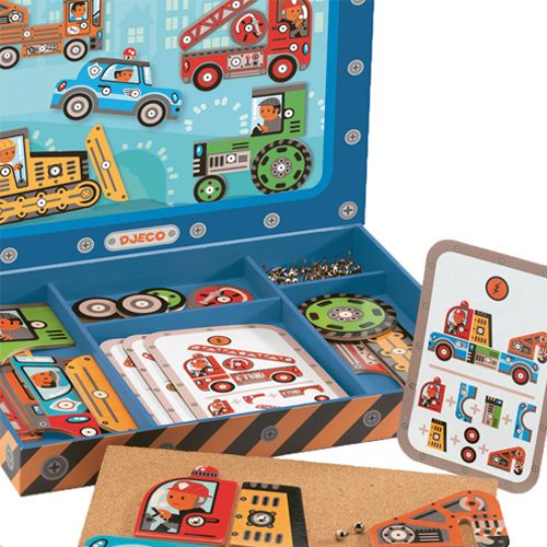djeco hamertje tik voertuigen | DJ06641 | 8