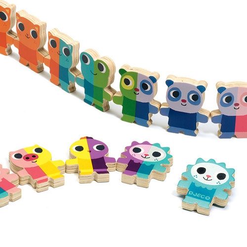 djeco houten domino UP | DJ01641 | 1