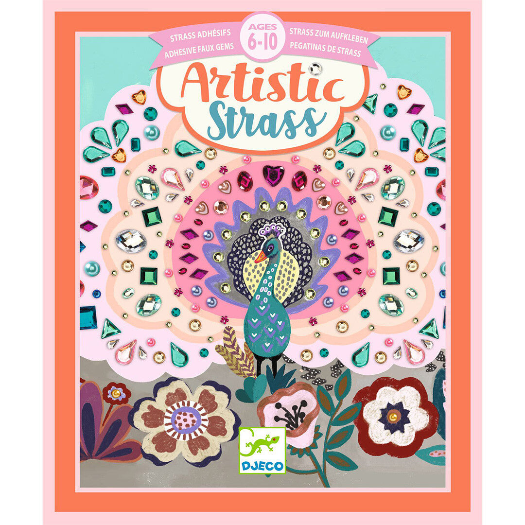 djeco kaarten mini-diamanten wild beauty | DJ09432 | 0