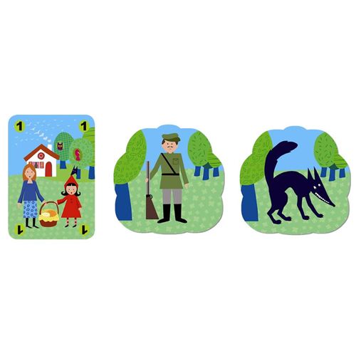 djeco kaartspel mechanlou - roodkapje | DJ05126 | 1