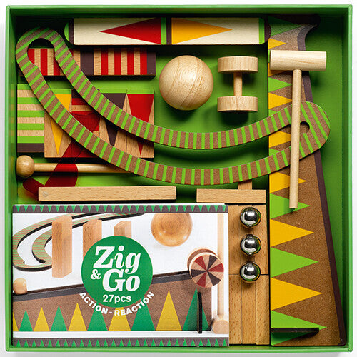 djeco kettingreactiespel zig & go - 27st | DJ05641 | 1