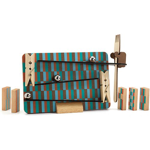 djeco kettingreactiespel zig & go - fork - 14st | DJ05646 | 1