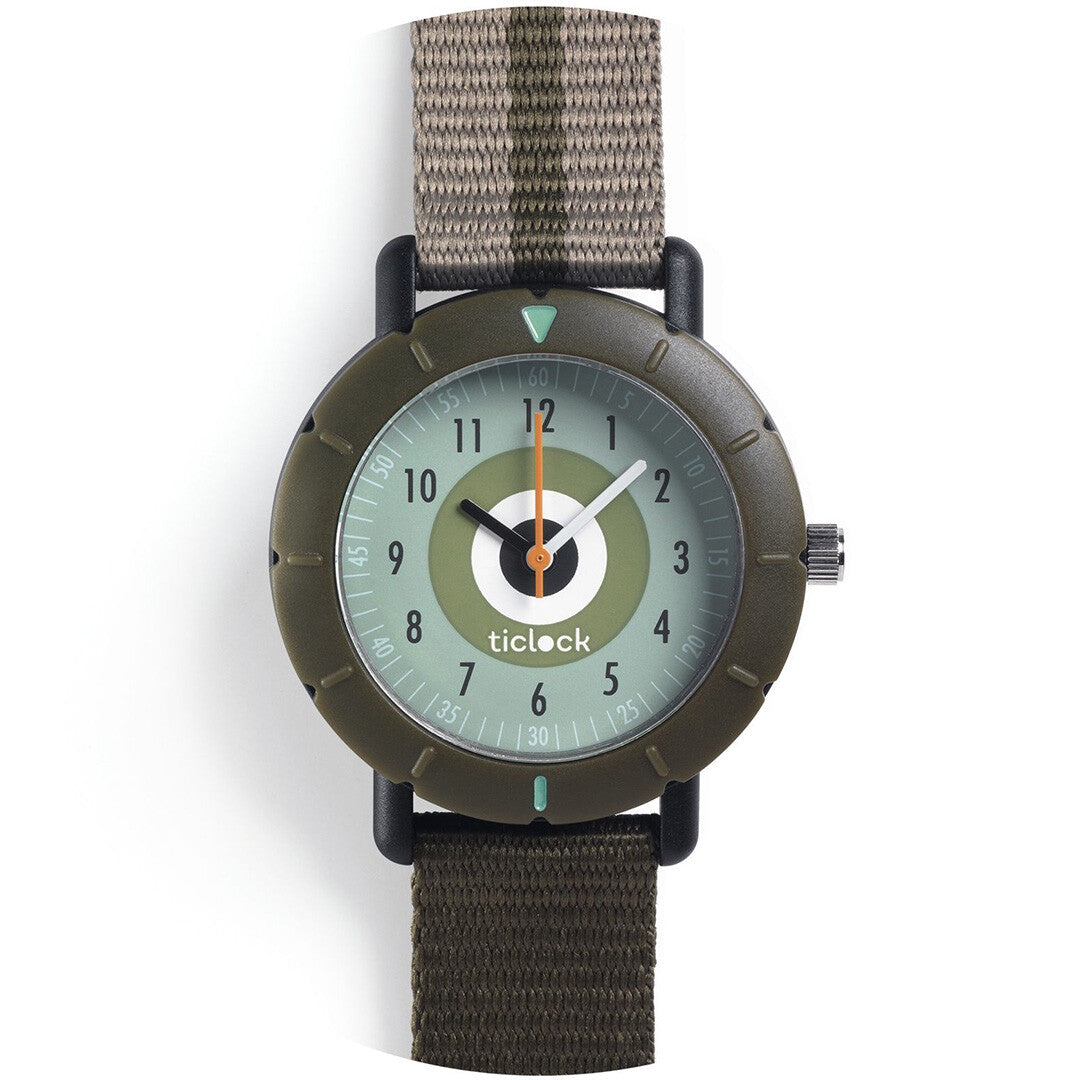 djeco kinderhorloge green target | DD00472 | 0
