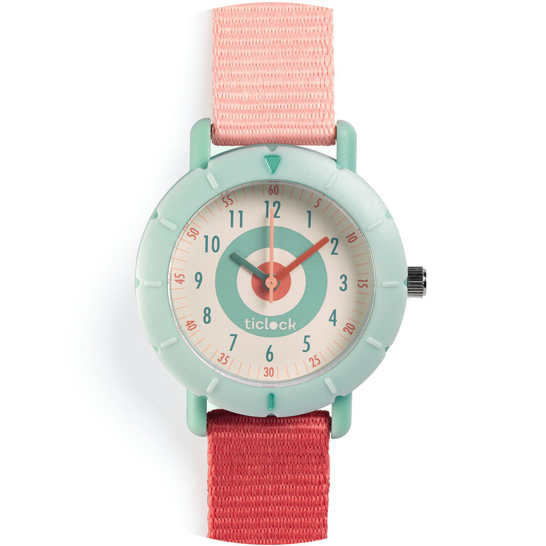 djeco kinderhorloge pink target | DD00474 | 0